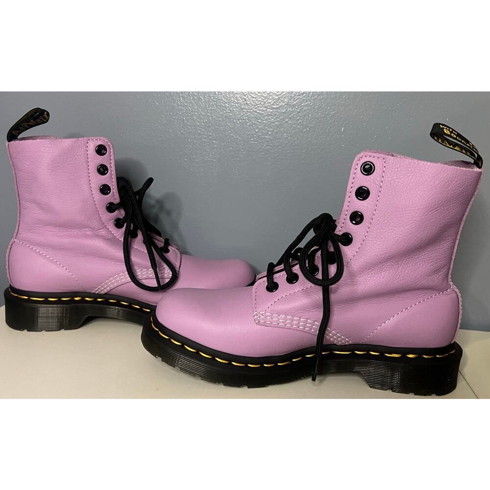 NIB Dr. Martens 1460 Pascal Boots in Lilac - Women's Size 6 - Picture 6 of 10